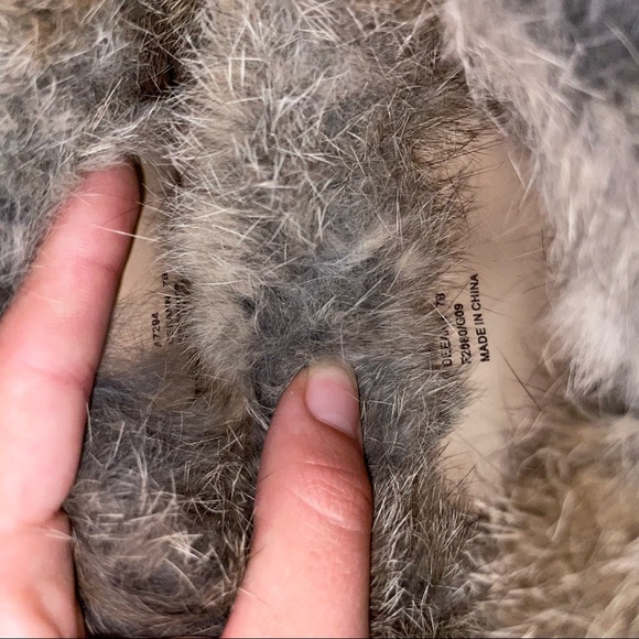 Tan Coach Fur Winter Boots - Picture 5 of 7